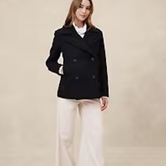 Michael Kors Double Breasted Peacoat size Small - Picture 1 of 16